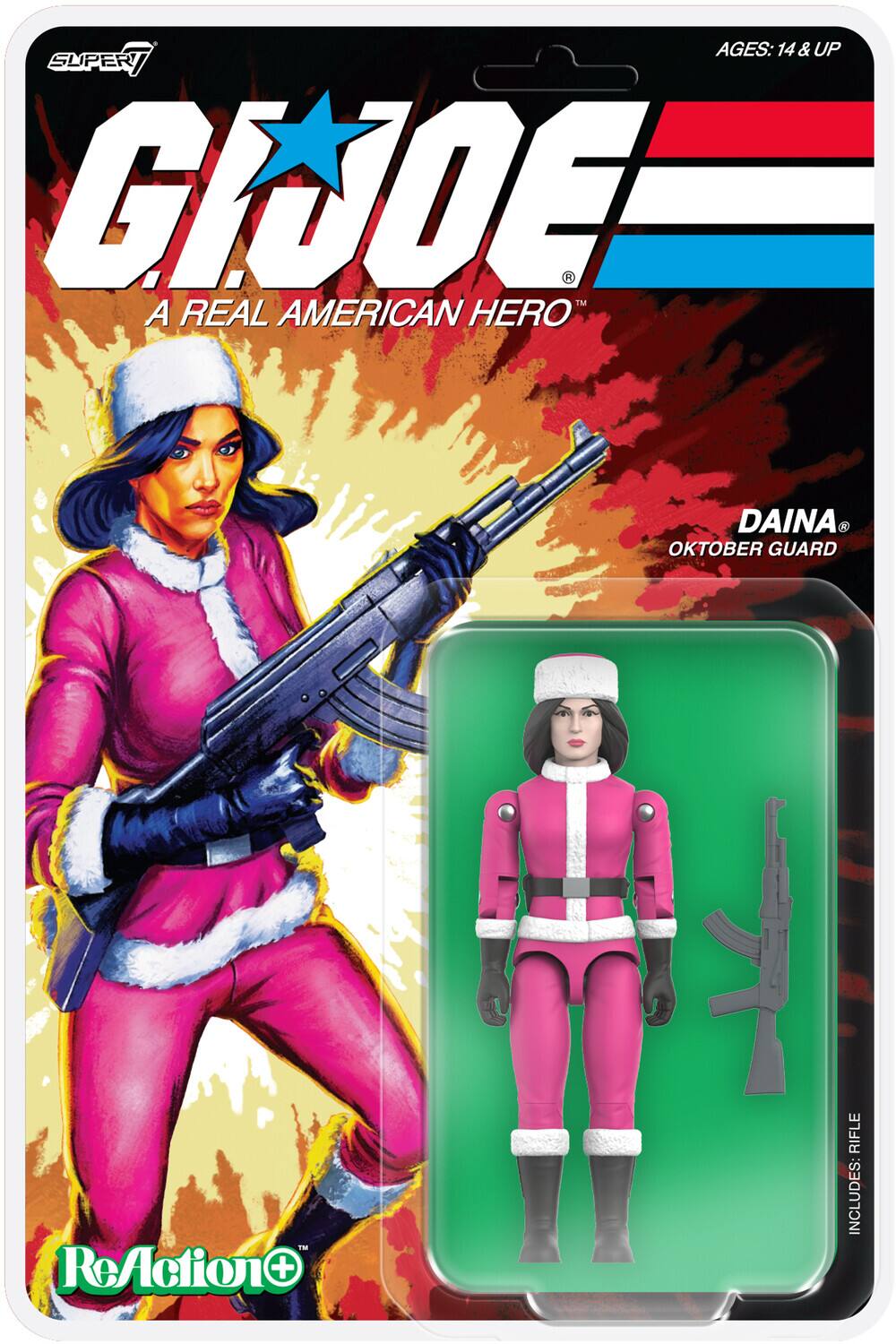 Super7 - G.I. Joe - ReAction+ Wv7 - Daina (Cartoon) - COLLECTIBLES - Multicolor