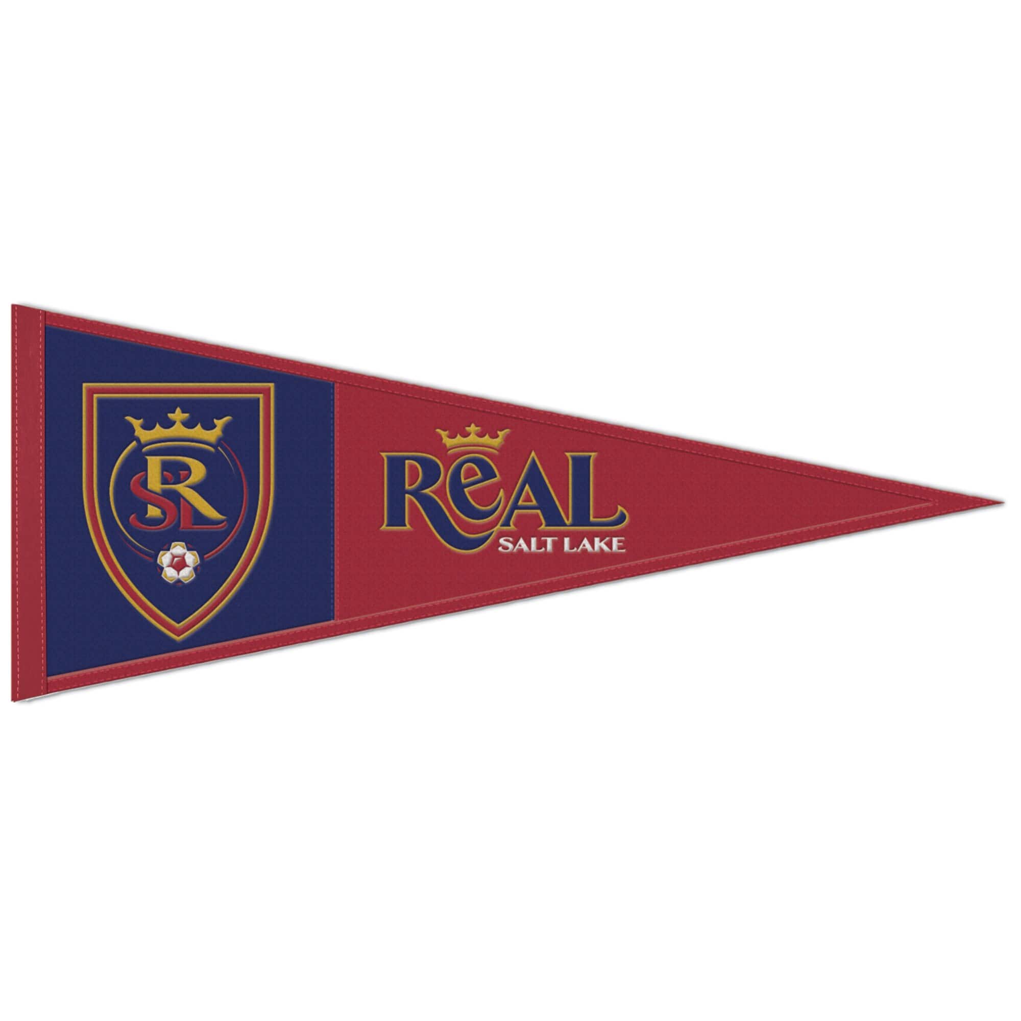 WinCraft - Real Salt Lake 13" x 32" Wool Primary Logo Pennant - Multicolor