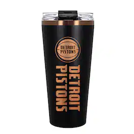 Great American Products - Detroit Pistons 30oz. Big Slim Tumbler - Black