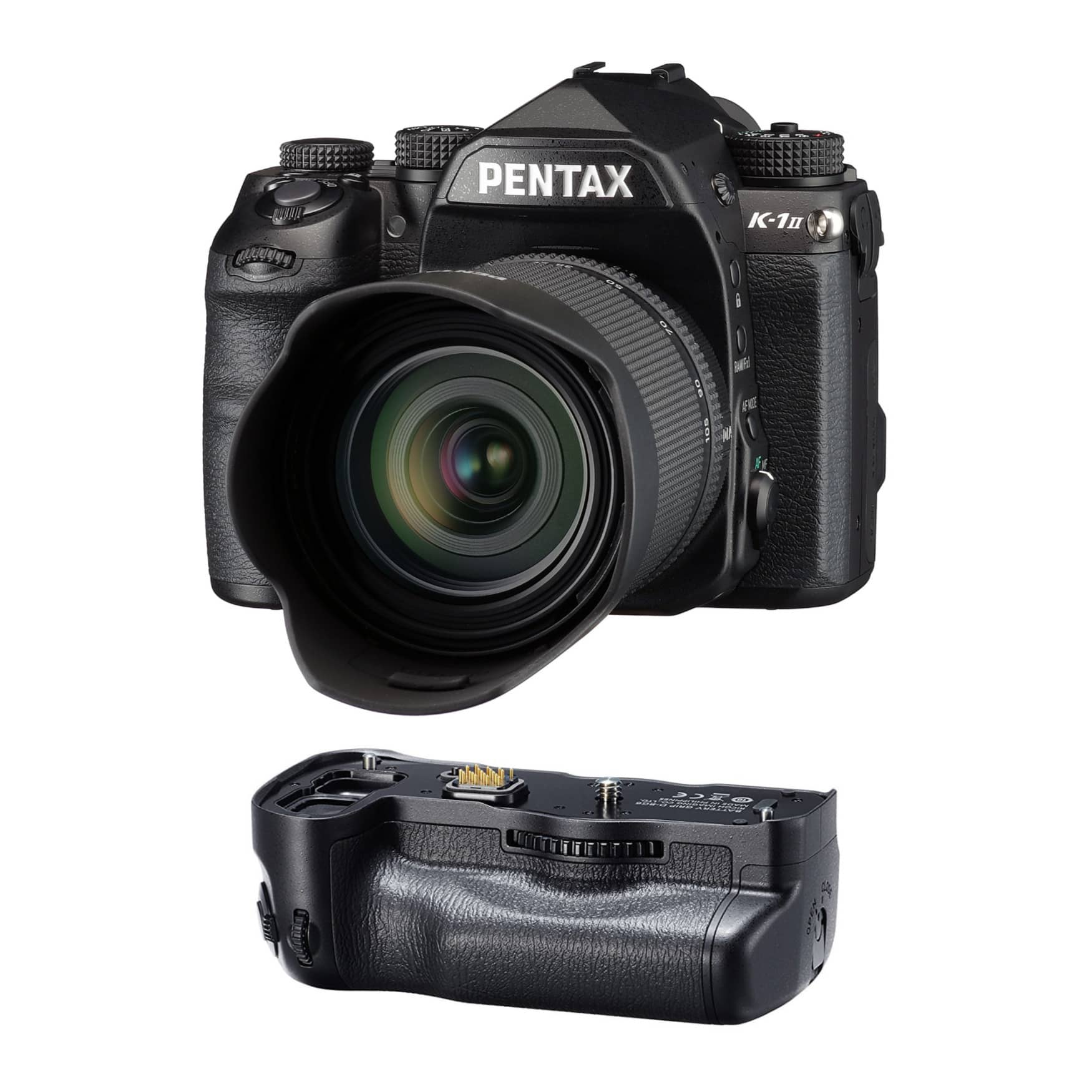 Pentax K 1 Mark II DSLR Camera with 28 105mm Lens with D BG6