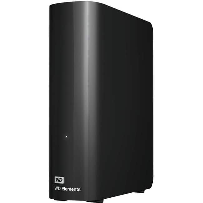 Western Digital - WD Elements WDBWLG0180HBK-NESN 18 TB Desktop Hard Drive - External - USB 3.0 - Unknown