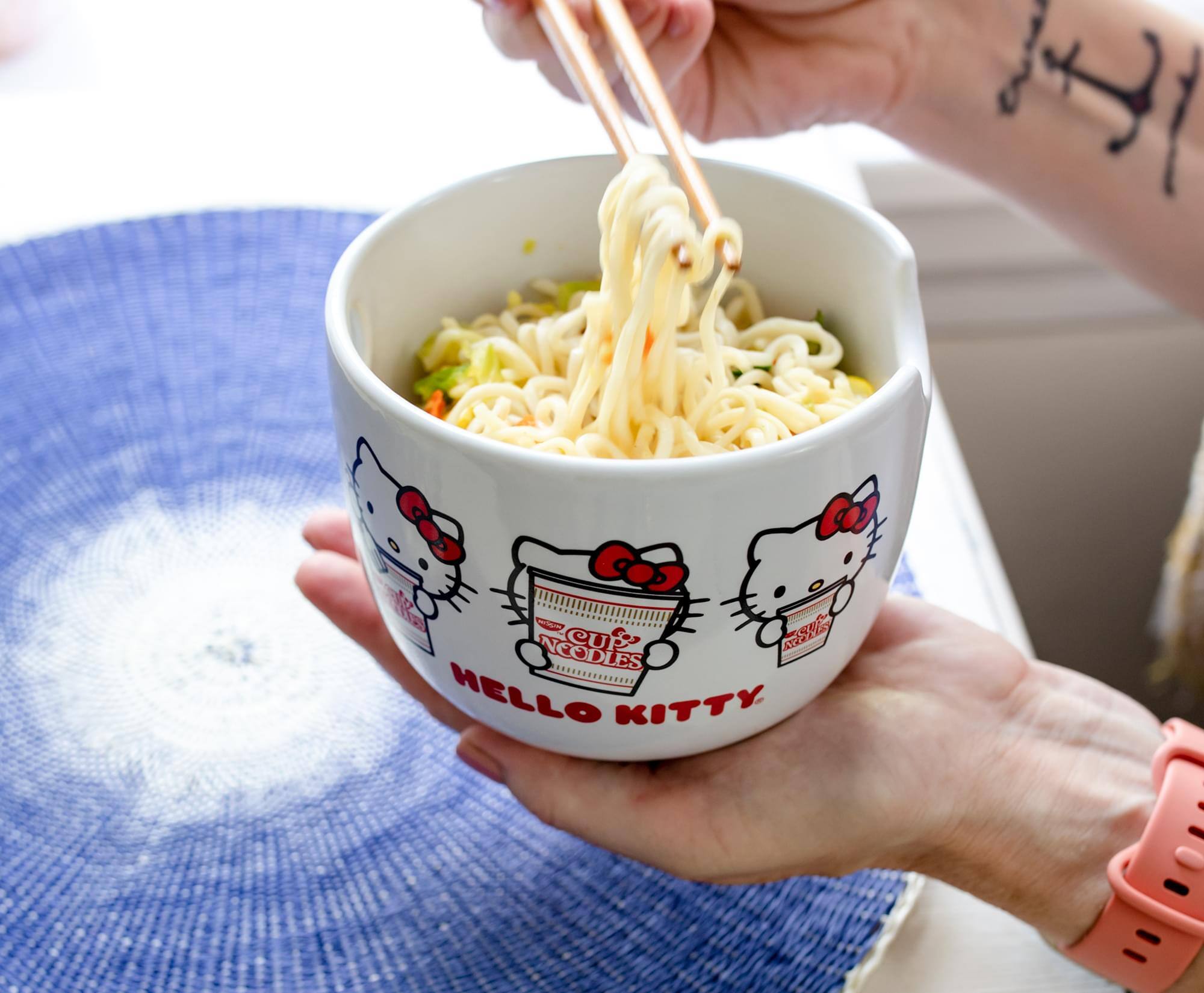 Cup Noodles  
Hello Kitty
