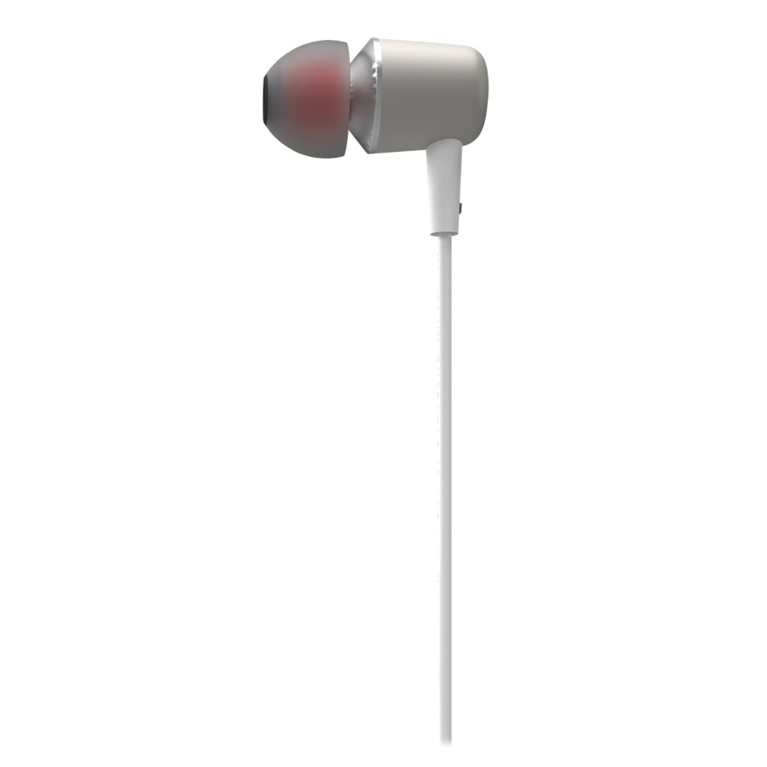 Back. Cellhelmet - Cellhelmet Bar-in-ear-type-c Bar Audio In-ear Earbuds With Microphone, Usb-c Connector, White - White.