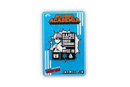 Just Funky - My Hero Academia Shoto Todoroki Pin | Exclusive Collectible Pin | 2 Inches tall - Blue