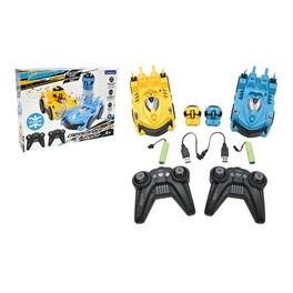 Lexibook - CROSSLANDER® BUMPER Set of 2 Bumper cars with 2 removable figures with light and sound effects