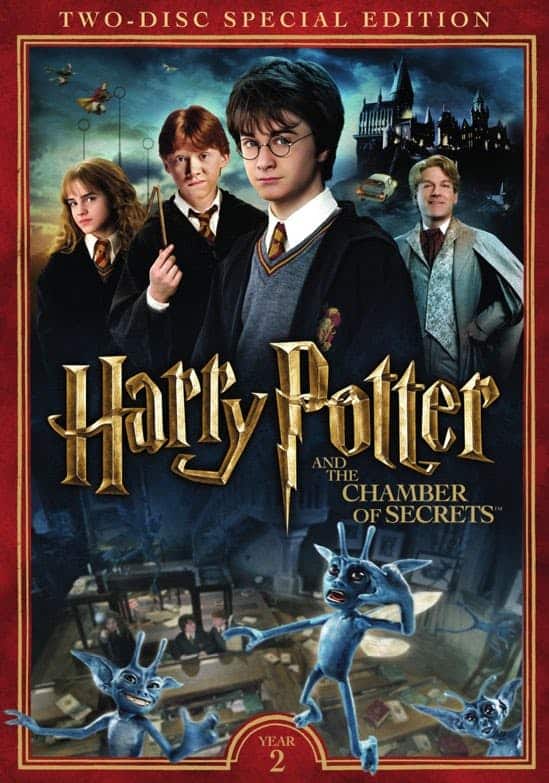 Front. Harry Potter and the Chamber of Secrets SE (DVD 2-Disc Collector's Edition) [DVD].