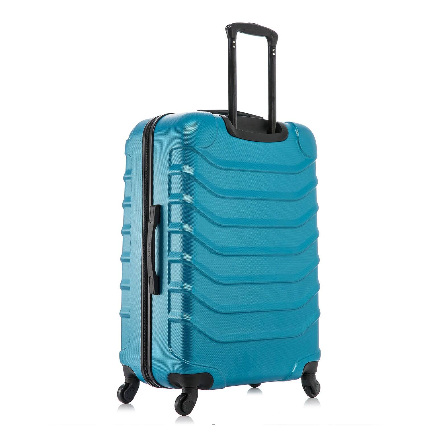 Alt View 1. InUSA - Endurance Lightweight Hardside Spinner Luggage 28" - Teal.