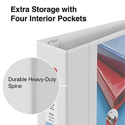 Extra Storage with Four Interior Pockets

Durable Heavy-Duty Spine