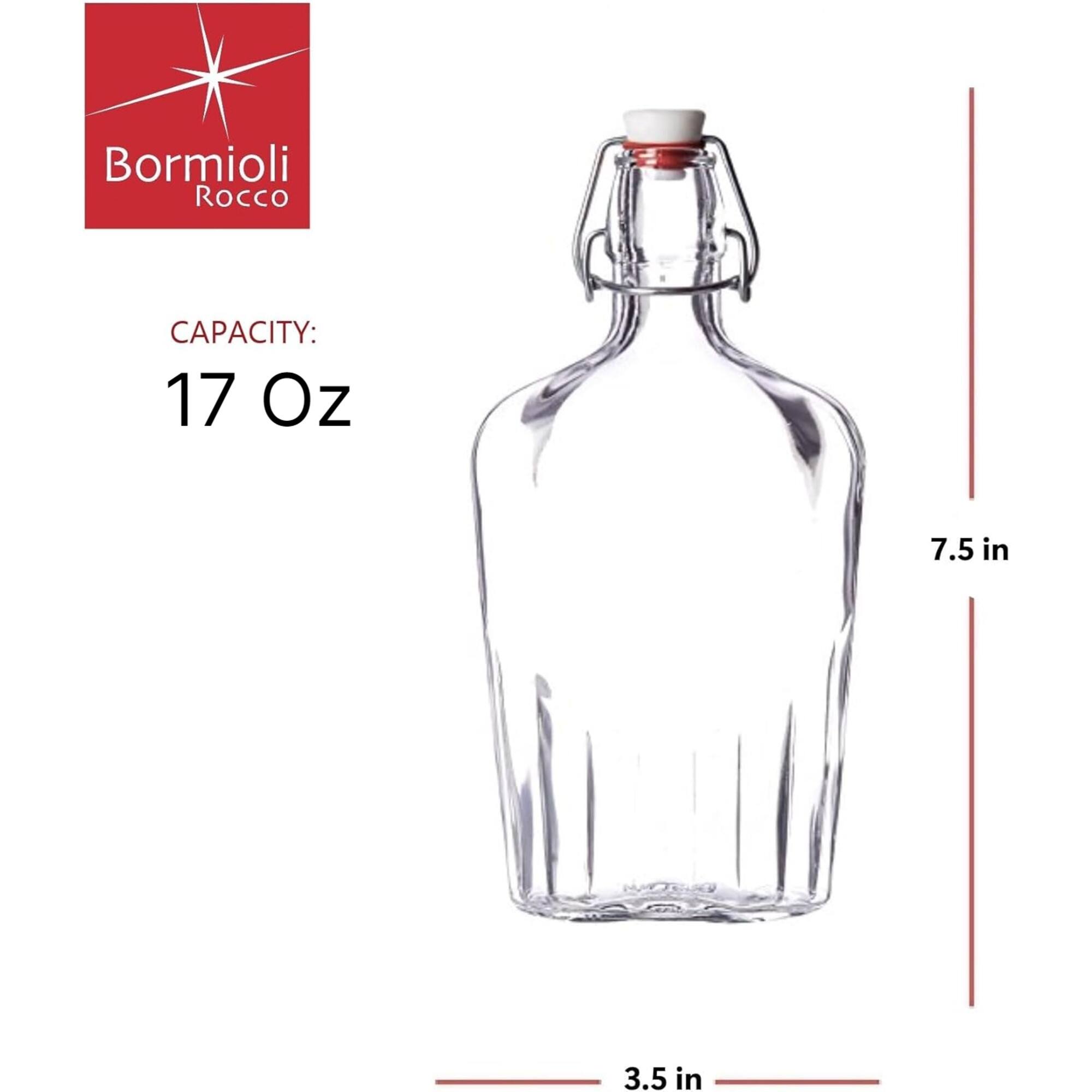 Bormioli Rocco  
CAPACITY: 17 Oz  
7.5 in  
3.5 in