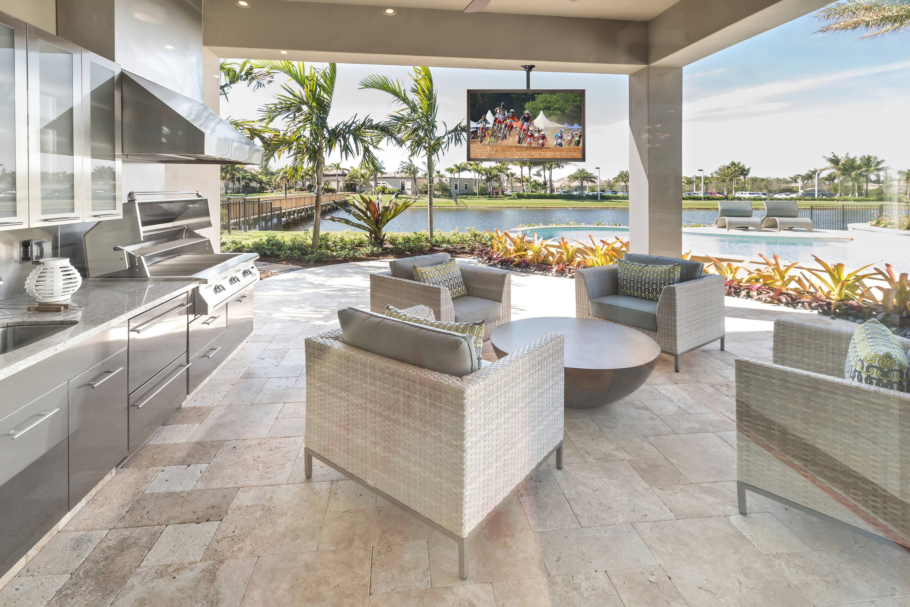 Alt View 2. Apollo Enclosures - Apollo 65" Deluxe Outdoor TV Enclosure for 60" to 65" TVs, Quality Aluminum Construction, UL/CSA certified for safety - Black.