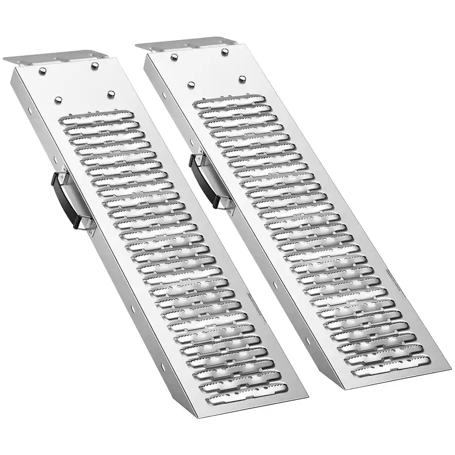 VEVOR Trailer Ramps, 2PCS 39 x 9 in, Heavy Duty Steel ATV Ramp Set with ...