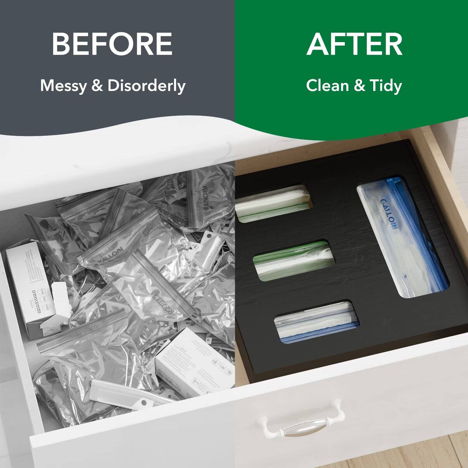 BEFORE  
Messy & Disorderly  

AFTER  
Clean & Tidy