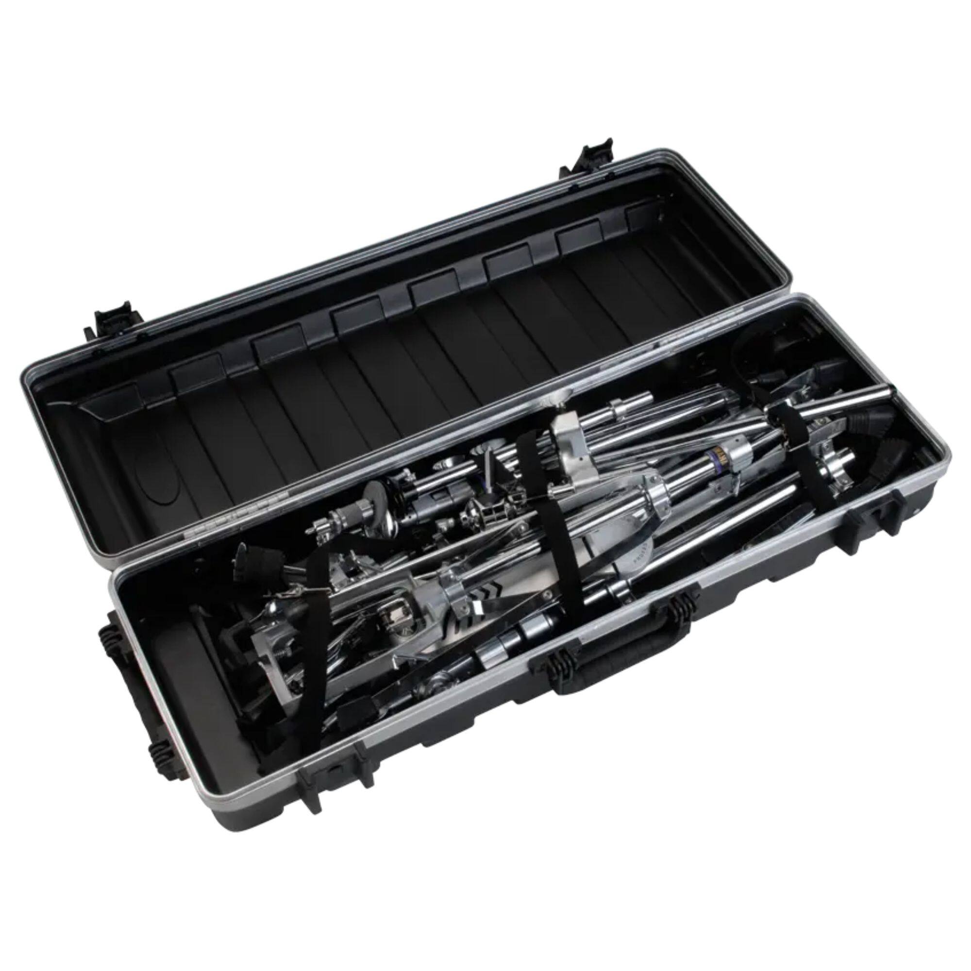 Alt View 8. SKB - SKB vSeries 3611 Hard Case with Wheels for Mic Stand and Drum Hardware Transport.