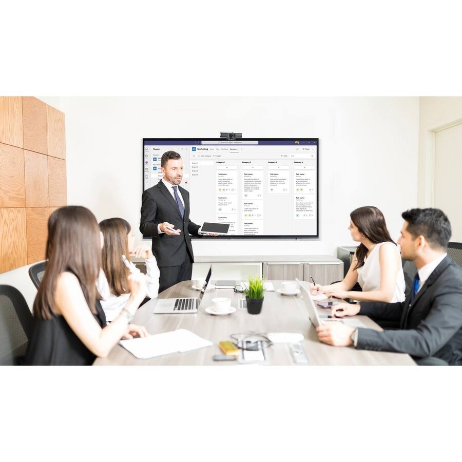 Alt View 6. AVerMedia - AVerMedia PW515 Webcam - 60 fps - USB 3.1 - TAA and NDAA Compliant - 3840 x 2160 Video - CMOS Sensor - Auto-focus.