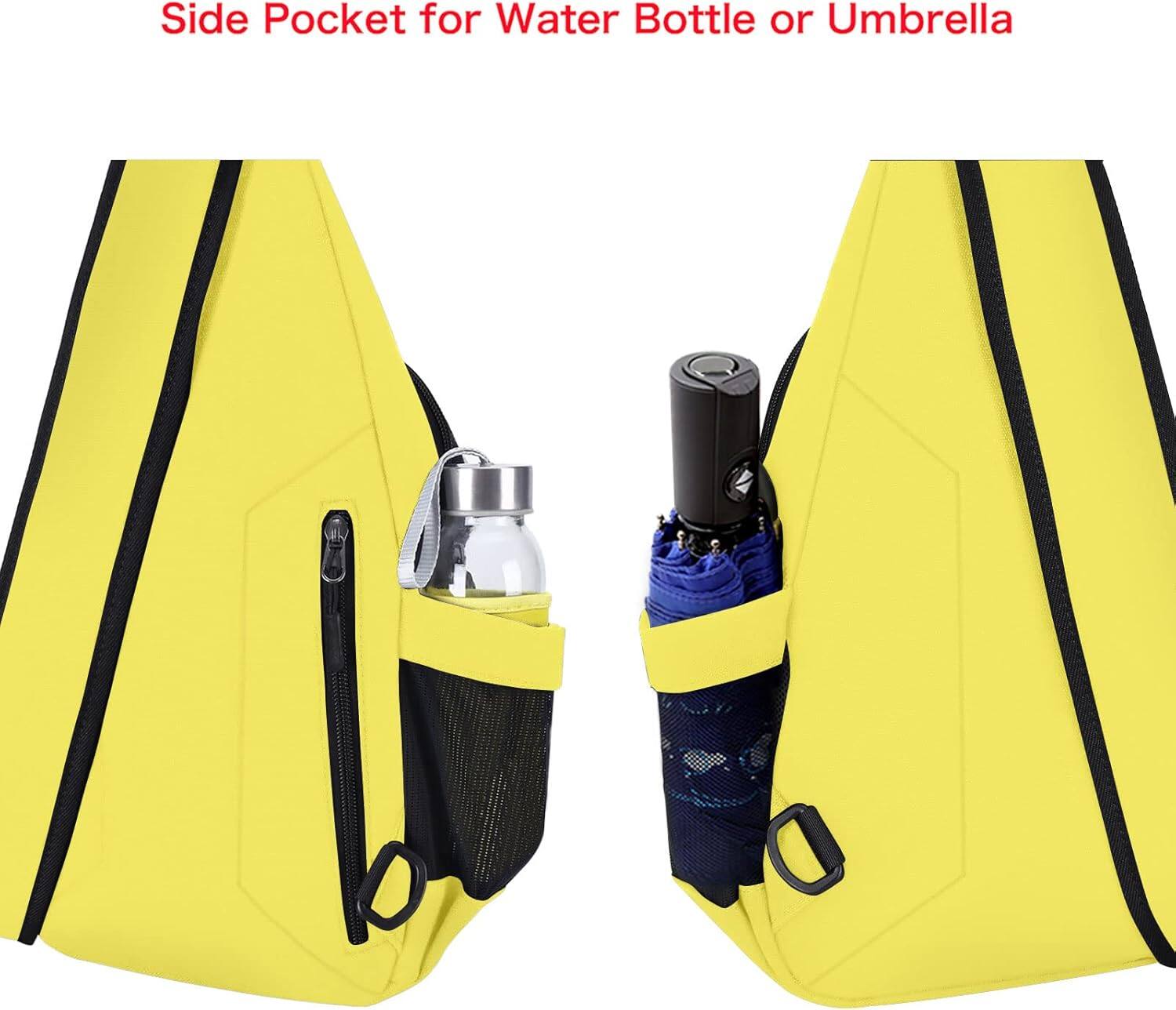 Side Pocket for Water Bottle or Umbrella