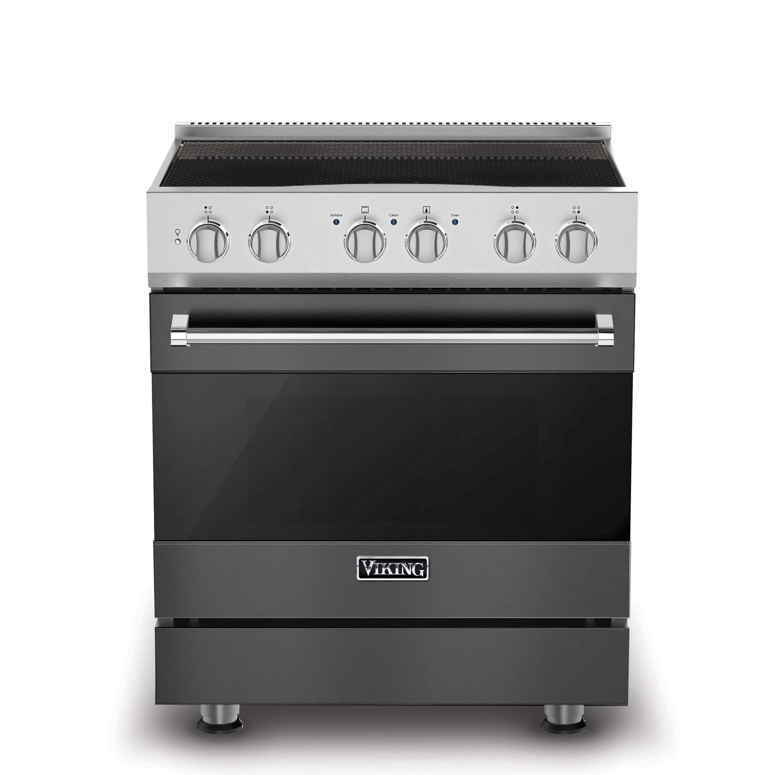 Viking - 3-Series Induction Self-Clean Range - Damascus Gray
