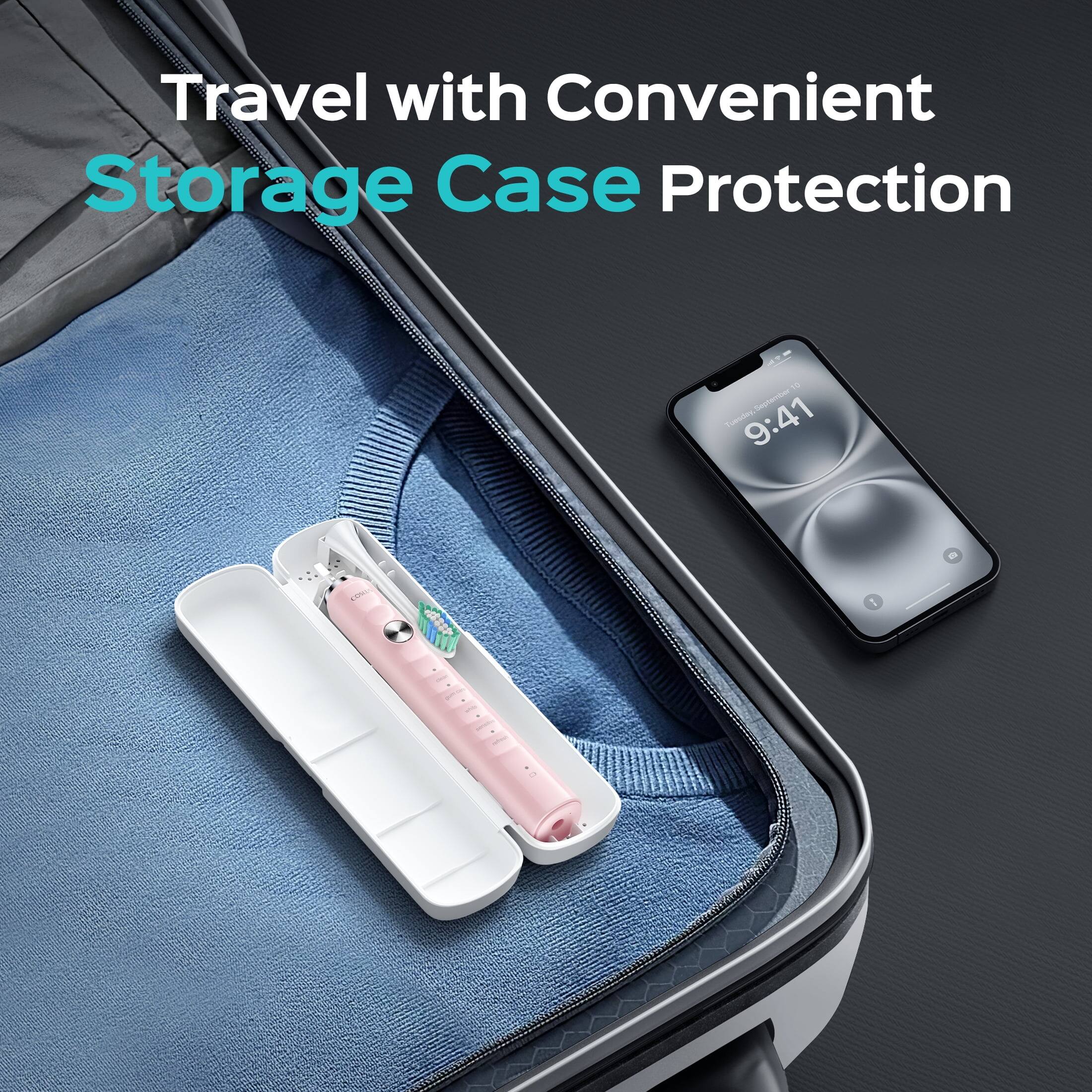 Travel with Convenient Storage Case Protection