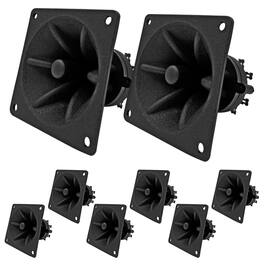 5 CORE - 5Core Tweeter 3.25" x 3.25" 40W Component Square Driver Replacement Piezo Super Horn - Black