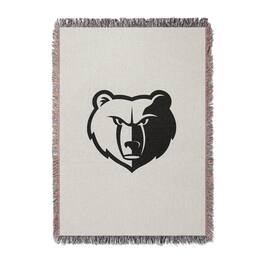 Chad & Jake - Memphis Grizzlies Woven Blanket - White