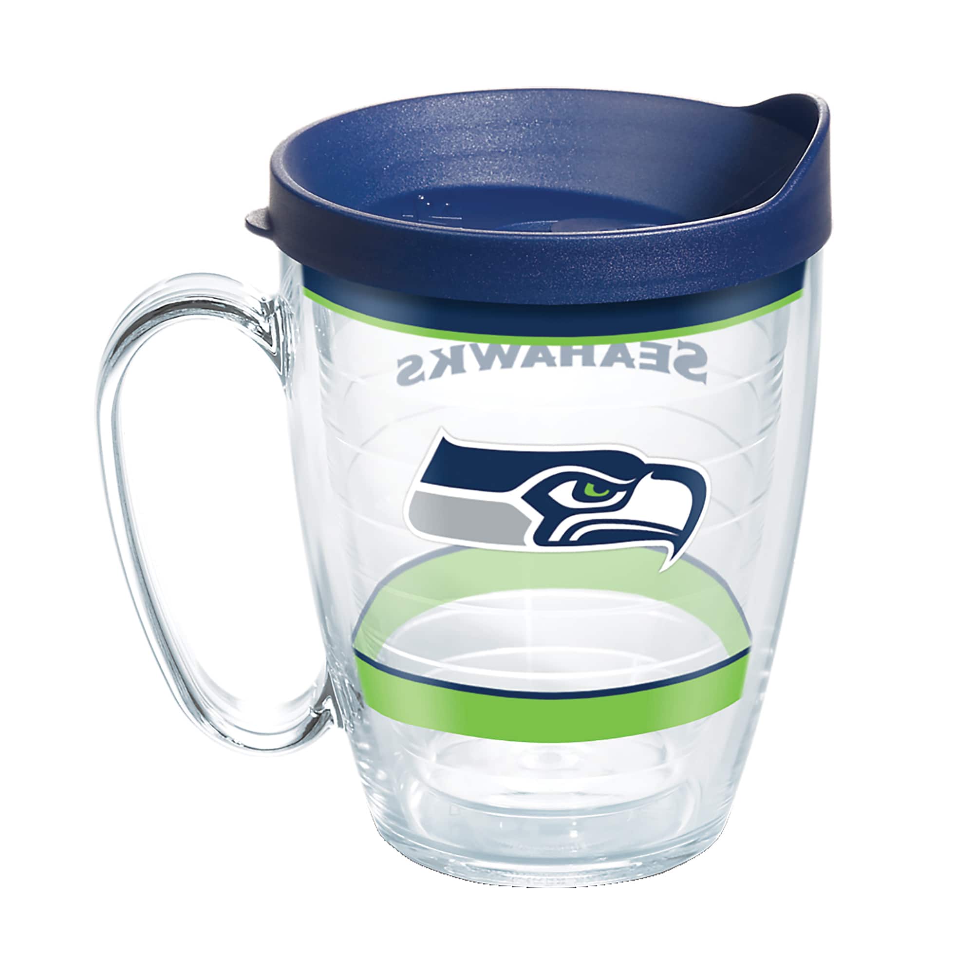 Front. Tervis - Seattle Seahawks 16oz. Tradition Classic Mug - Multicolor.