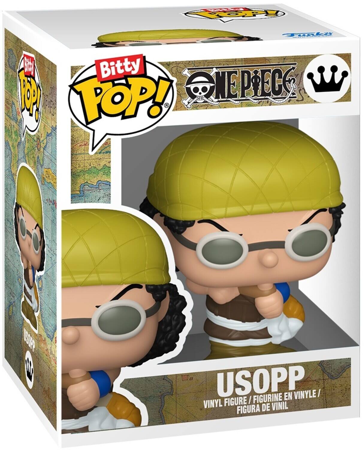 Bitty Pop!  
ONE PIECE  
USOPP  
VINYL FIGURE / FIGURINE EN VINYLE / FIGURA DE VINIL