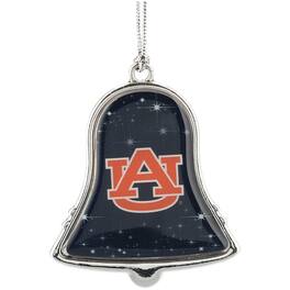 From the Heart - Auburn Tigers Bell with Stars Ornament - Multicolor