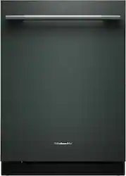 KitchenAid - 24" Top Control Built-In Dishwasher with 360 Max Jets Third Rack, Advanced ProDry and Ultra-bright LED Lighting, 44 dBA - Juniper - Front_Zoom