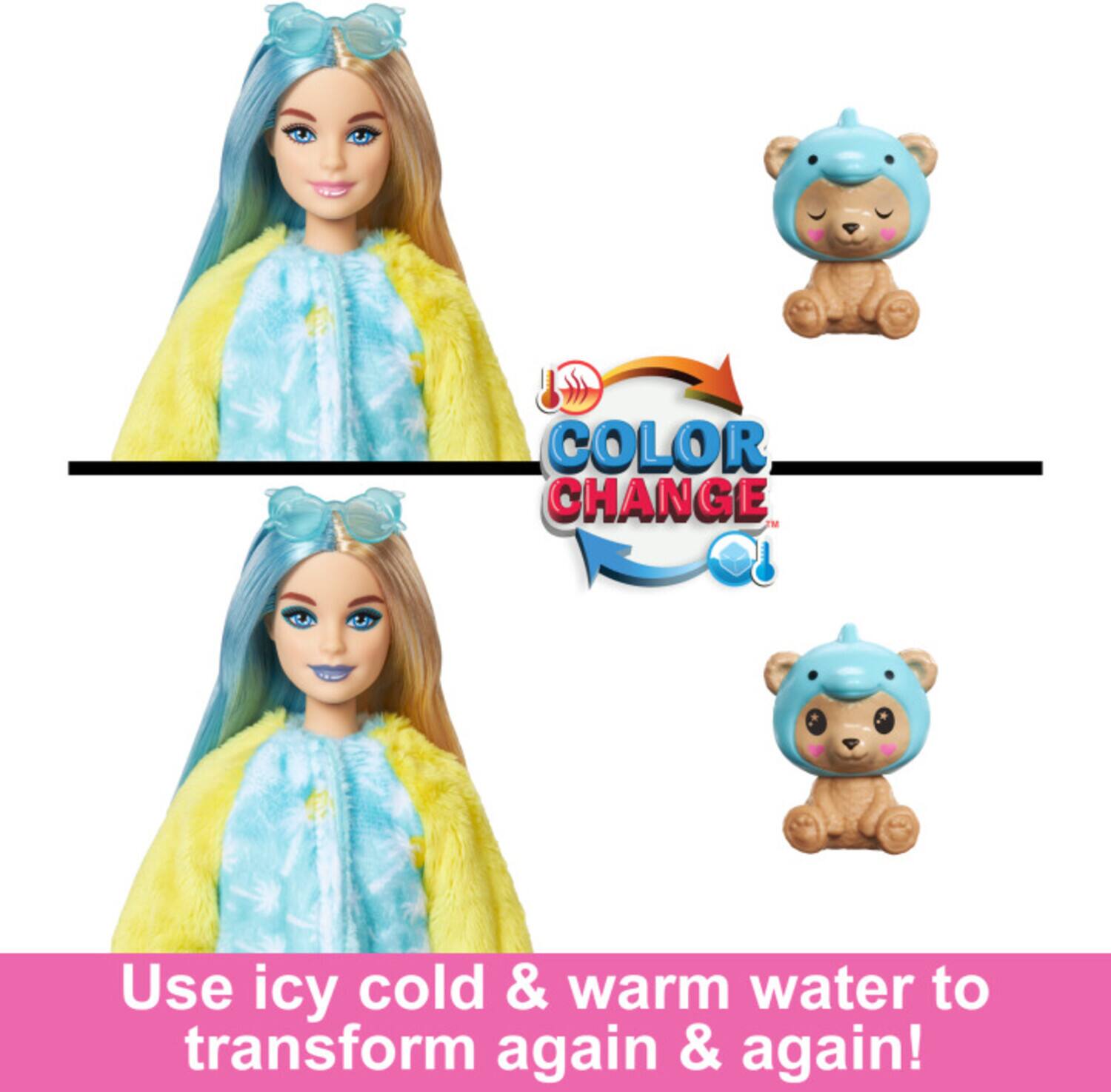 COLOR CHANGE

Use icy cold & warm water to transform again & again!