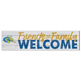 Jardine - SUNY Genesee Community College 10'' x 40'' Friends & Family Welcome Sign - White
