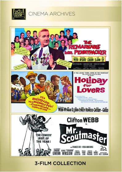 Remarkable Mr. Pennypacker; Holiday For Lovers;Mr. Scout-DVD