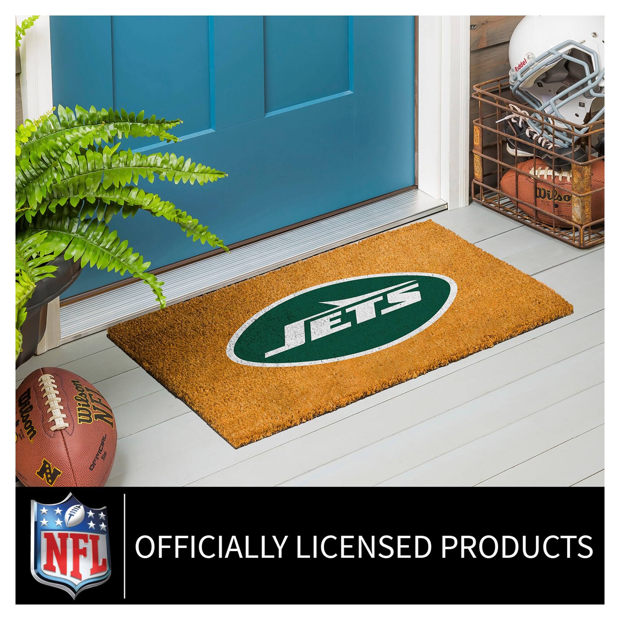 addel C77 4- Wilson NEI PICIAL 6 N JETS NFL OFFICIALLY LICENSED PRODUCTS