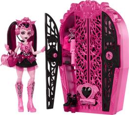 Mattel - Monster High Skulltimate Secrets Monster Mysteries Playset and Draculaura Doll - COLLECTIBLES - Multicolor