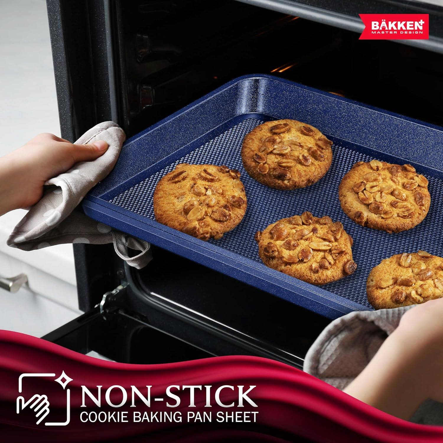 BÅKKEN MASTER DESIGN NON-STICK COOKIE BAKING PAN SHEET