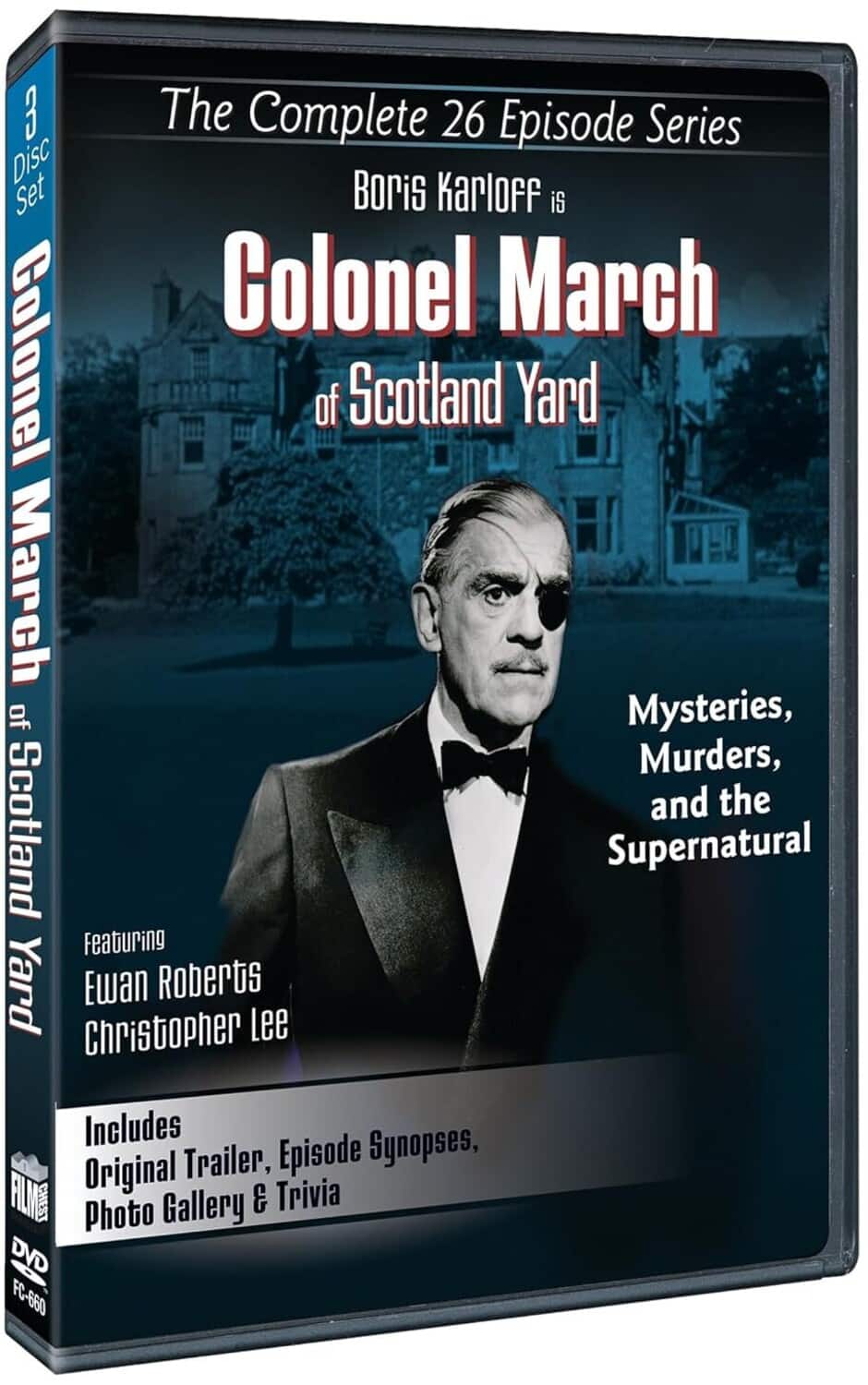 Colonel March of Scotland Yard: The Complete 26 Episode Series   - DVD price history on PriceWatchPro