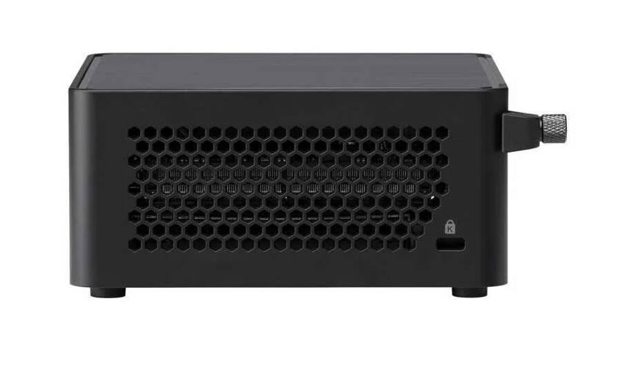 Alt View 1. ASUS - ASUS NUC Mini Desktop (Ultra 5-135H, 64GB, 2TB SSD, Intel Arc, No OS, Win 11 Pro ) - Black.