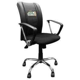 DreamSeat - Milwaukee Bucks 2021 NBA Finals Champions Curve Task Chair - Black