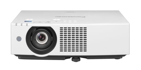 Angle. Panasonic - Panasonic PT-VMZ61 LCD Projector - 16:10 - Ceiling Mountable, Floor Mountable - White - 1920 x 1200 - Front, Rear - 1.07 Billion Colors (30-bit).
