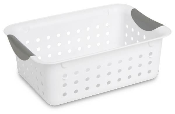 Alt View 5. Sterilite - Sterilite Medium & Small Ultra Plastic Storage Bin Organizer Basket (18 Pack).