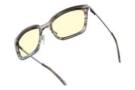 GUNNAR - Womens Computer Glasses - Kaia, Blue/Ribbon, Amber Lens - Blue Light Blocking, Releive Dry Eye, Anti Glare - Blue Ribbon