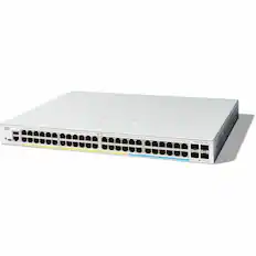 Front. Cisco Consumer Products - Cisco Catalyst C1300-48T-4X Ethernet Switch - 48 Ports - Manageable - 10 Gigabit Ethernet - 10/100/1000Base-T, 10GBase-X - Unknown.