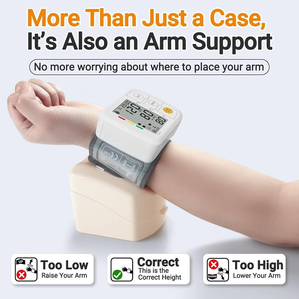 More Than Just a Case, It's Also an Arm Support

No more worrying about where to place your arm

Too Low
Raise Your Arm

Correct
This is the Correct Height

Too High
Lower Your Arm