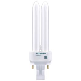 Sylvania - Dulux 18 W 1.38 in. D X 1.38 in. L CFL Bulb White Tubular 4100 K 1 pk