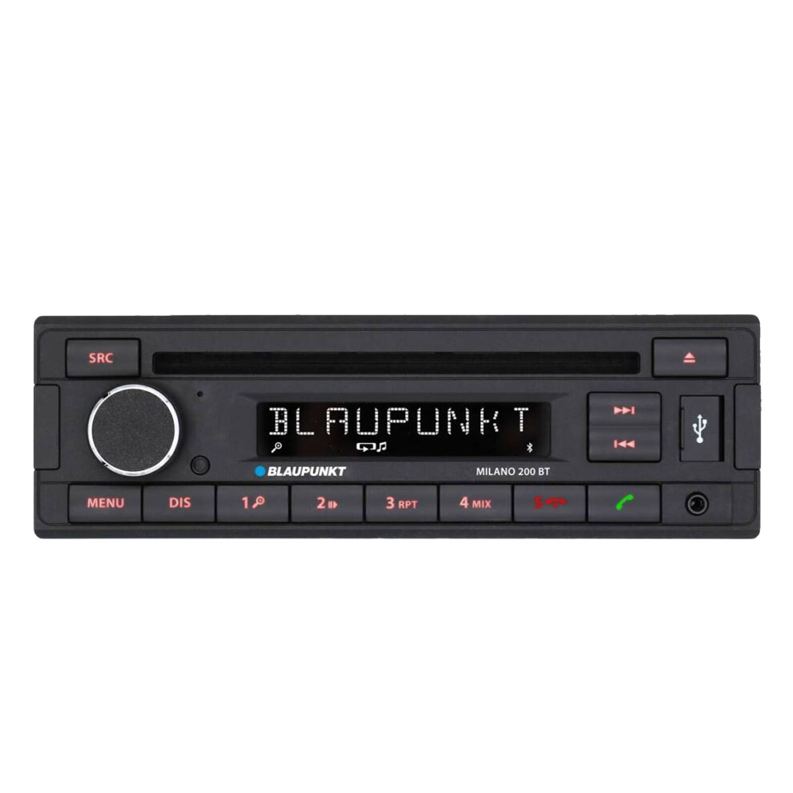 SRC BLAUPUNKT MILANO 200 BT MENU DIS 1 2 3 RPT 4 MIX
