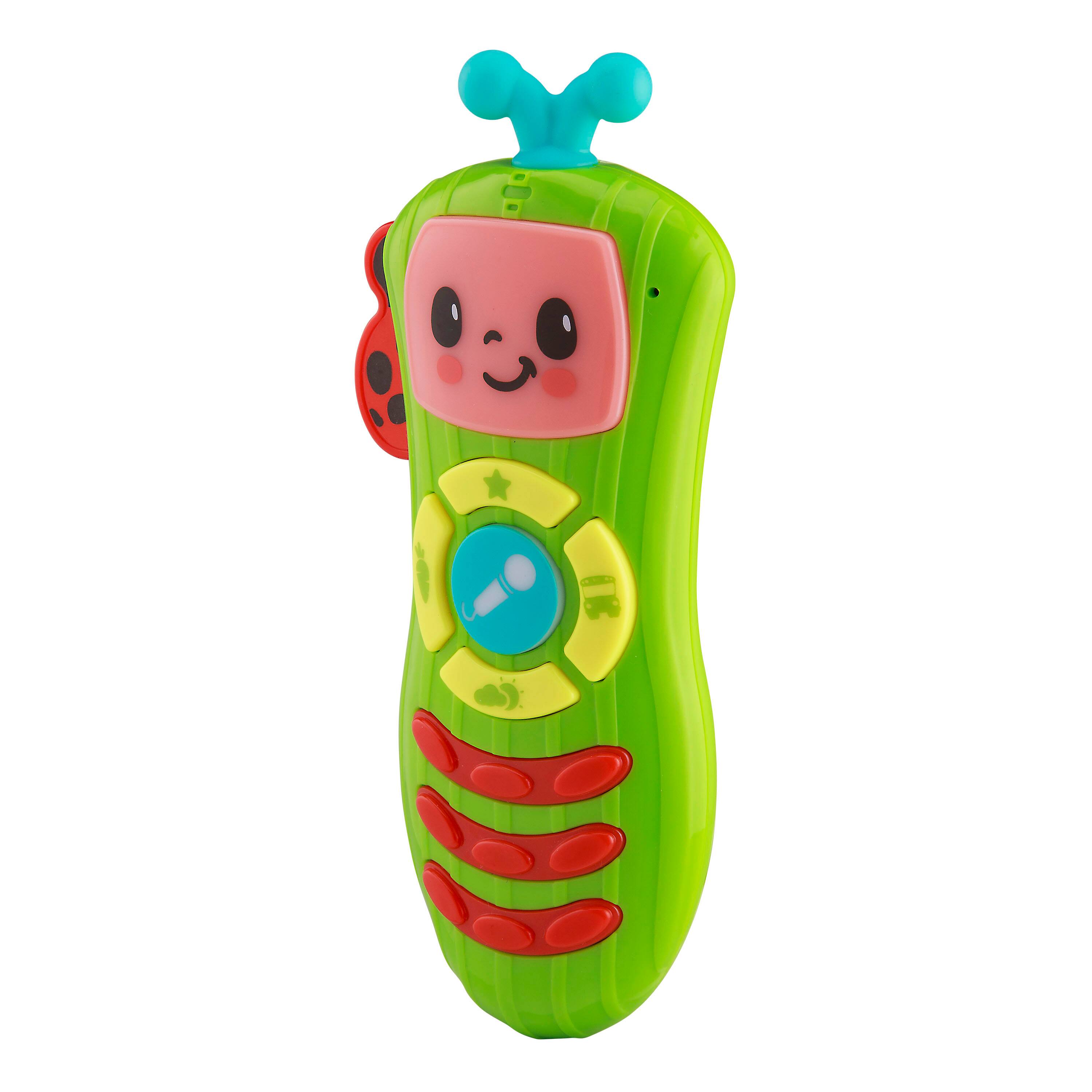 Left. eKids - eKids Cocomelon Toy Remote Control with Built-in Music.