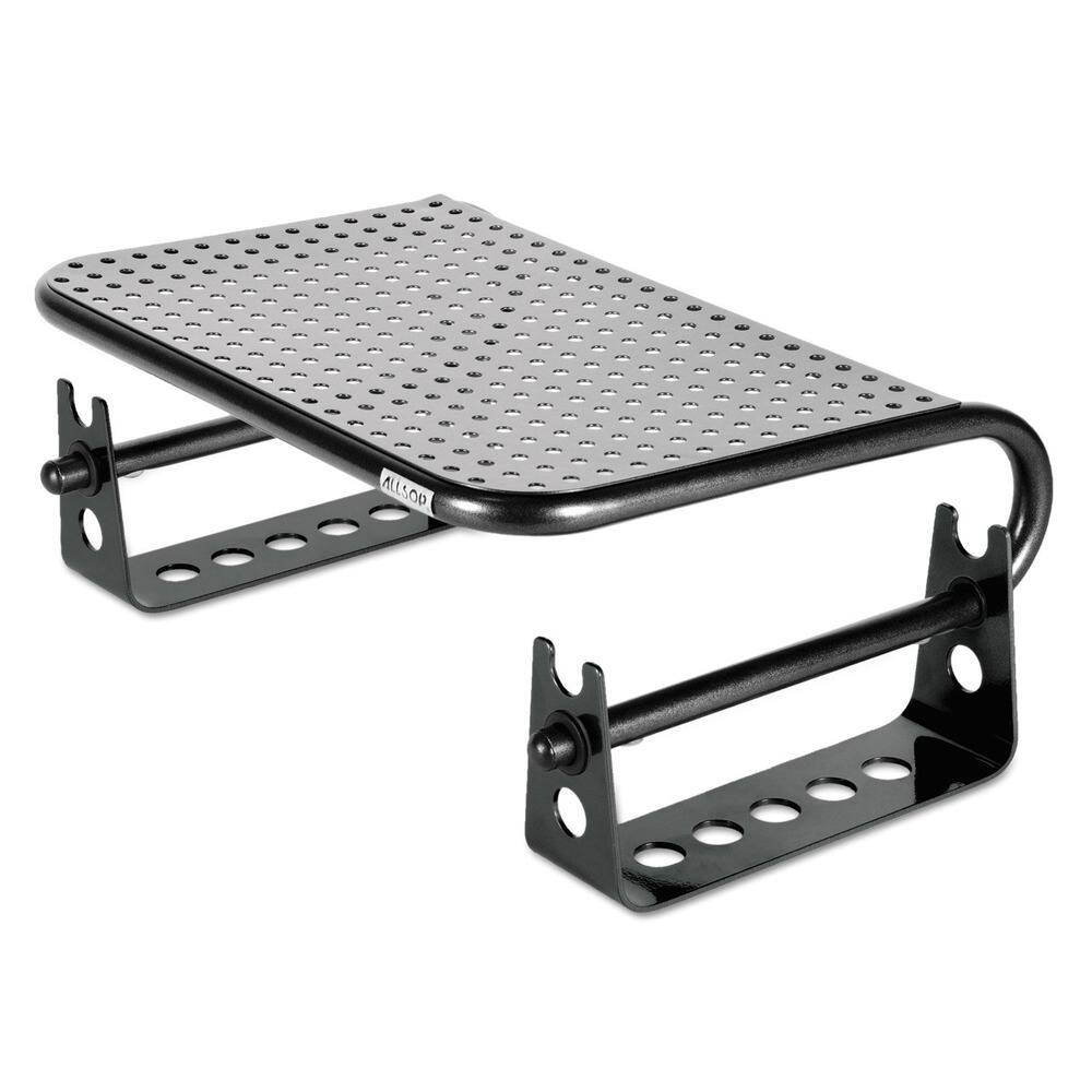 Angle. Allsop - Allsop 31480 Metal Art 4.75 in. x 8.75 in. x 2.5 in. Monitor Stand Risers - Black.