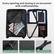 Every opening and closing is an encounter with craftsmanship.
1. Zippered Compartment
2. Mesh Pocket
3. Elastic Cross Strap