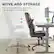 Move and Storage: Flip armrest with a lifting device to help you put it into the table.