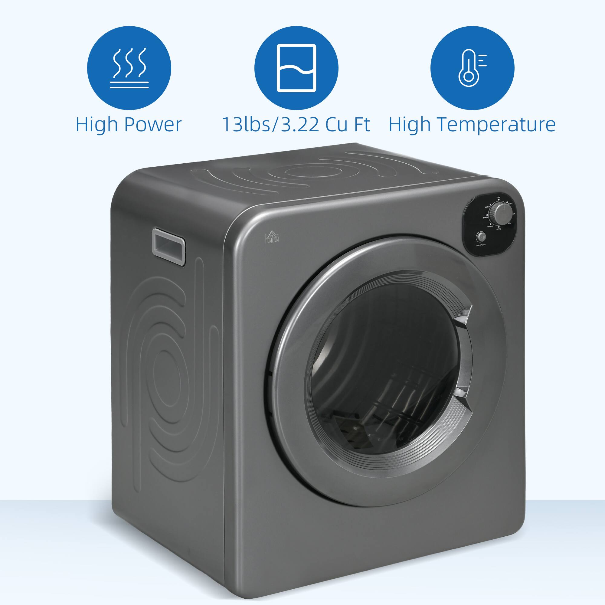 High Power, 13lbs/3.22 Cu Ft, High Temperature