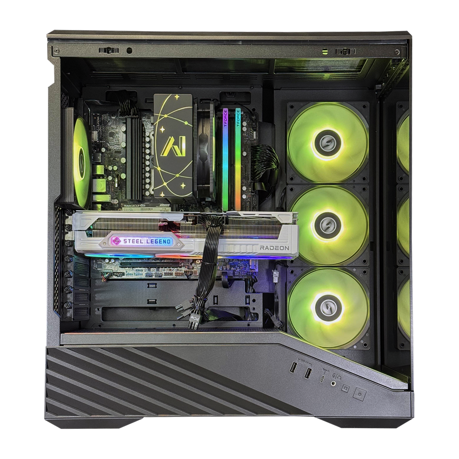 E i TFORCE STEEL LEGEND RADEON S208