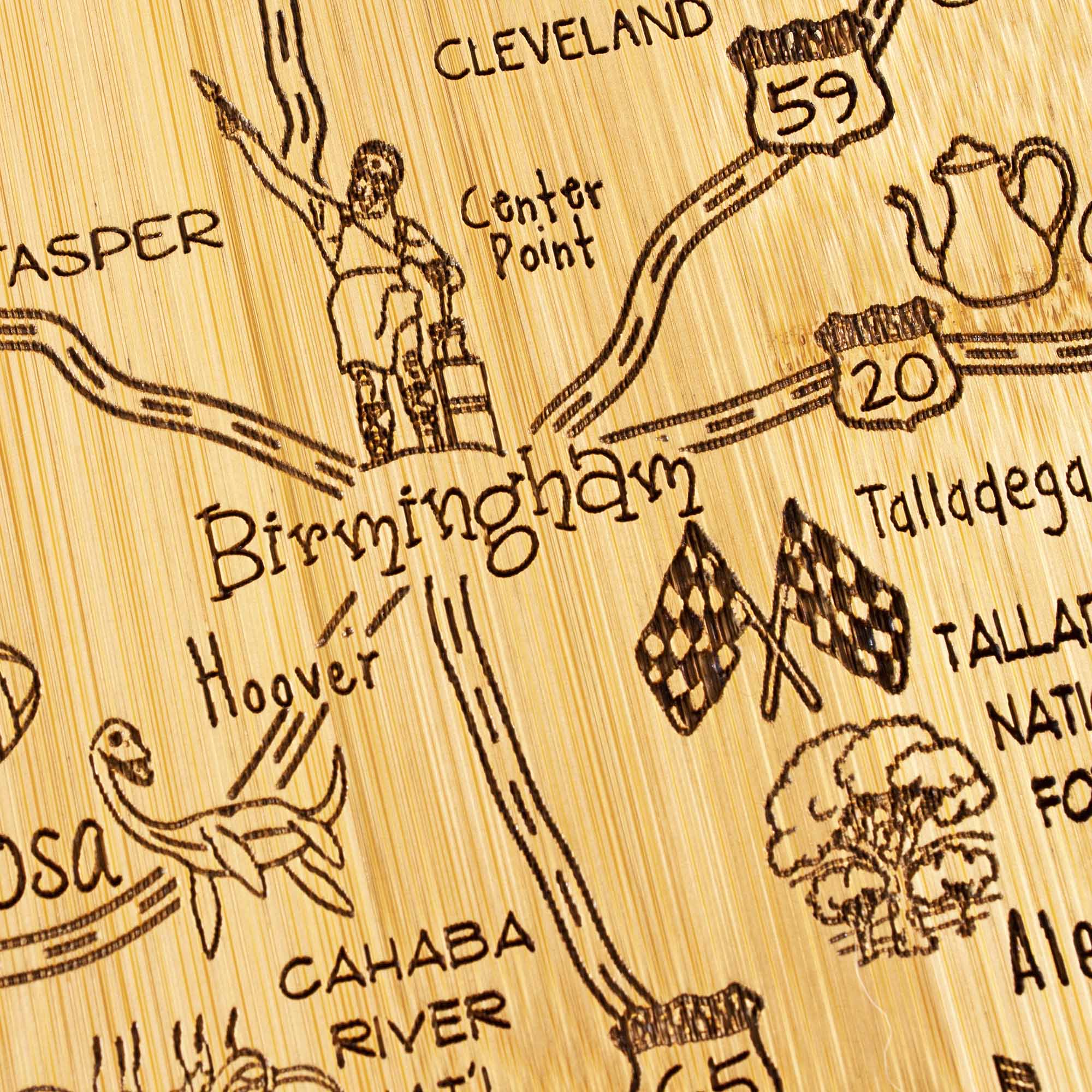 CLEVELAND 59  
Center Point  
Birmingham  
Talladega  
Hoover  
TALLADEGA NATIONAL FOREST  
CAHABA RIVER  
ASA  
ALE